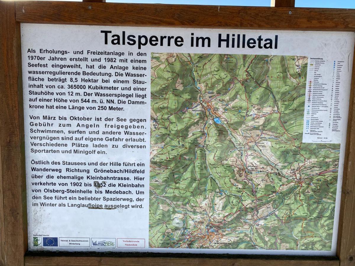 Ferienwohnung Am Hillestausee Winterberg Extérieur photo
